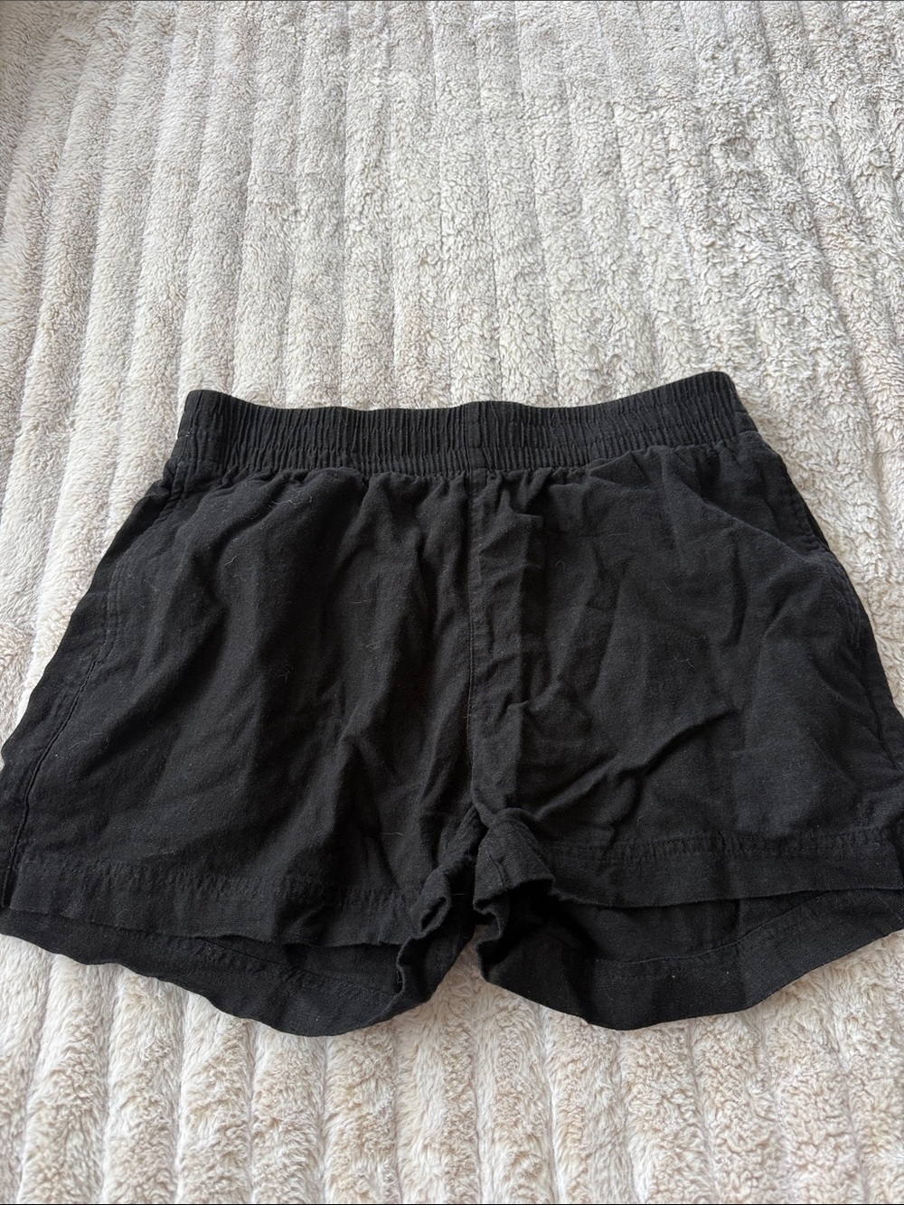 Old Navy Black Athletic Pull-On Shorts